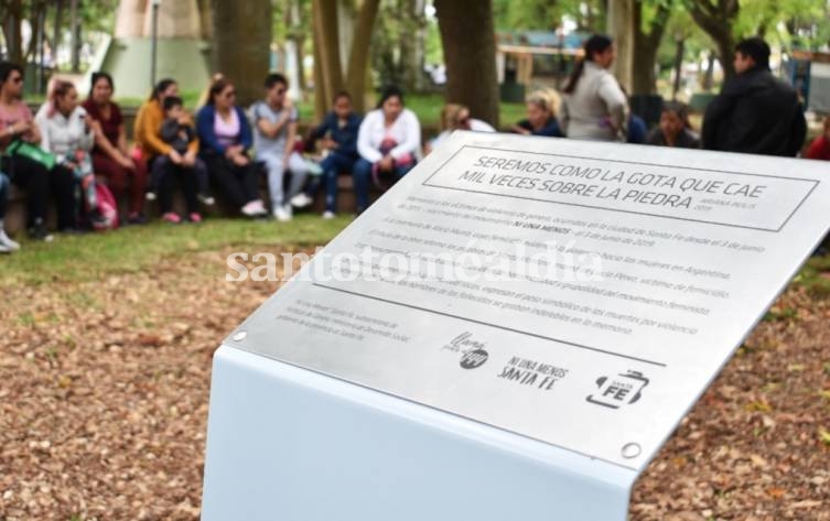 Este domingo inaugurarán un Memorial a las Víctimas de Violencia de Género en el predio del Ministerio de Desarrollo Social. (Foto: Secretaría de Comunicación Social)