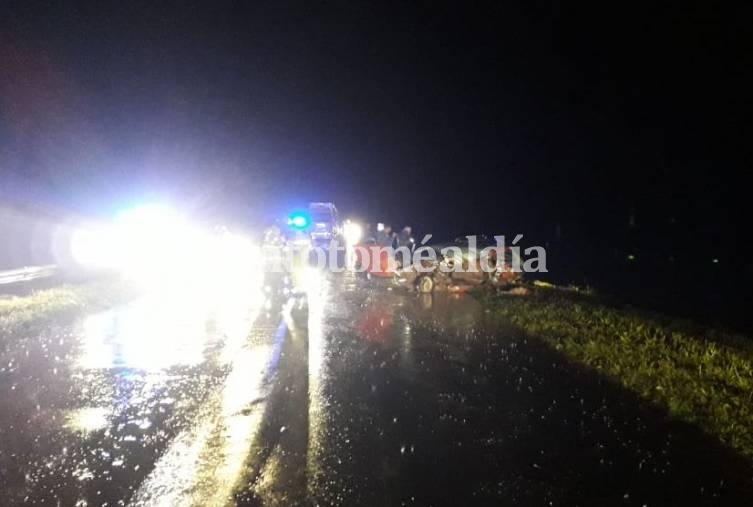 Dos muertos en un accidente en la Ruta 34, a la altura de Ataliva