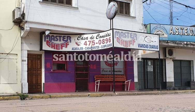 Detuvieron a un delincuente cuando robaba en una casa de comidas para llevar