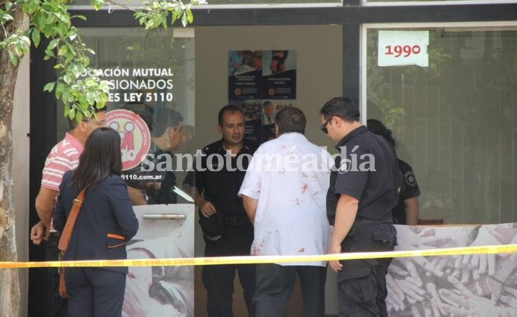 El hecho ocurrió este miércoles a las 11 de la mañana. (Foto: Susana Bedetti para Santotomealdia)