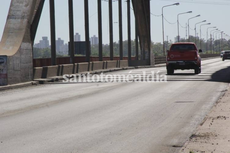 La repavimentación del puente Carretero finalizó este viernes. (Foto: Susana Bedetti para Santotomealdia)