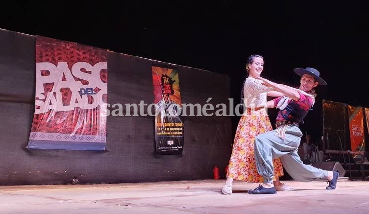 Las danzas tradicionales, un clásico de la ronda de concursantes. (Foto: Santotomealdia)