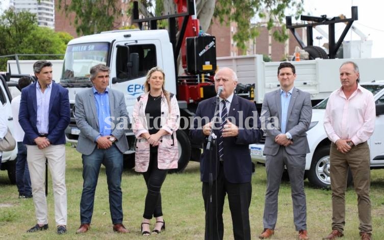 Entregaron 120 nuevos vehículos a la Empresa Provincial de la Energía