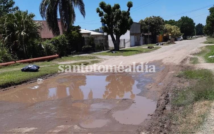 Sin respuestas ante un reclamo de larga data por el estado de un tramo de calle Balcarce