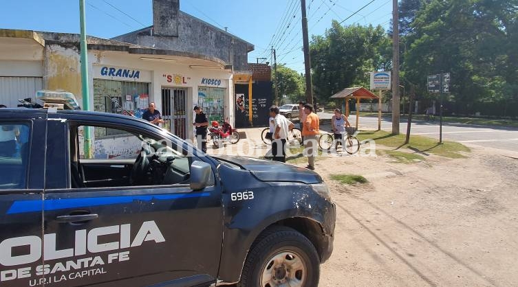 El intento de robo terminó con un comerciante y un ladrón heridos de arma de fuego. (Foto: Santotomealdia)