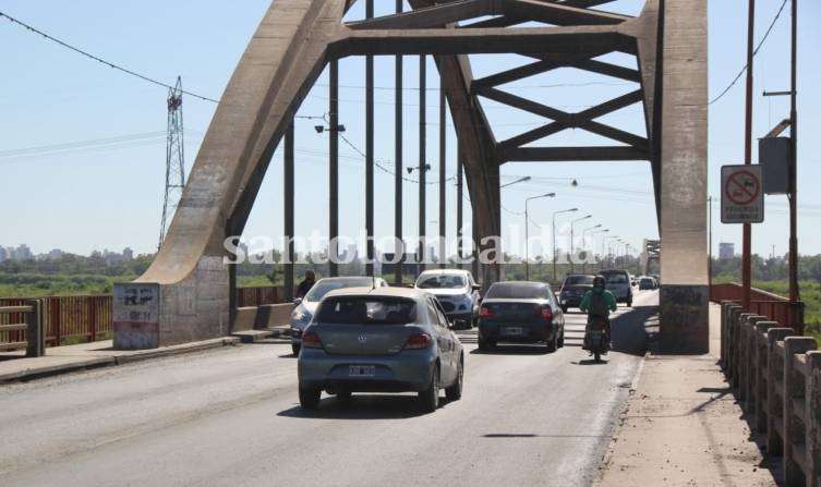 Desde esta noche se retoman los trabajos sobre el Puente Carretero