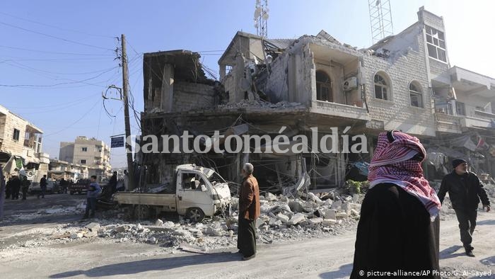 Bombardeo ruso dejó un saldo de ocho muertos en el norte de Siria