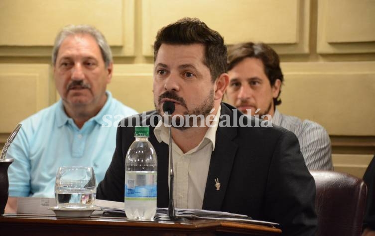 Marcos Castelló, senador del departamento La Capital. (Foto: Senado)