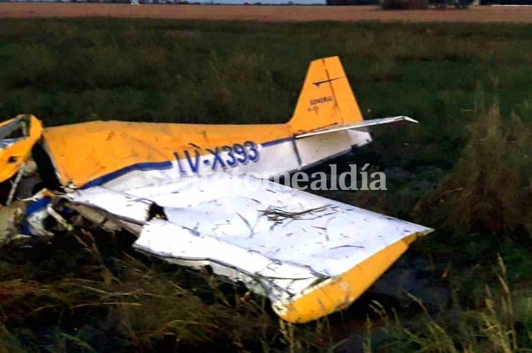 Cayó una avioneta y murieron dos hermanos que son de Santa Fe. (Foto: El Litoral)