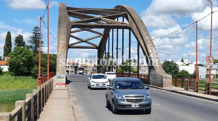 Restricciones en el tránsito nocturno por el puente Carretero, por obras de Vialidad