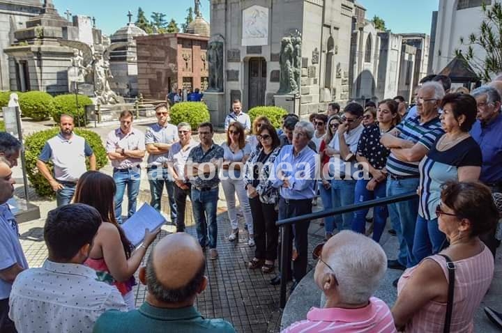 Cada año, el PDP rinde homenaje a su fundador. (Foto: PDP)