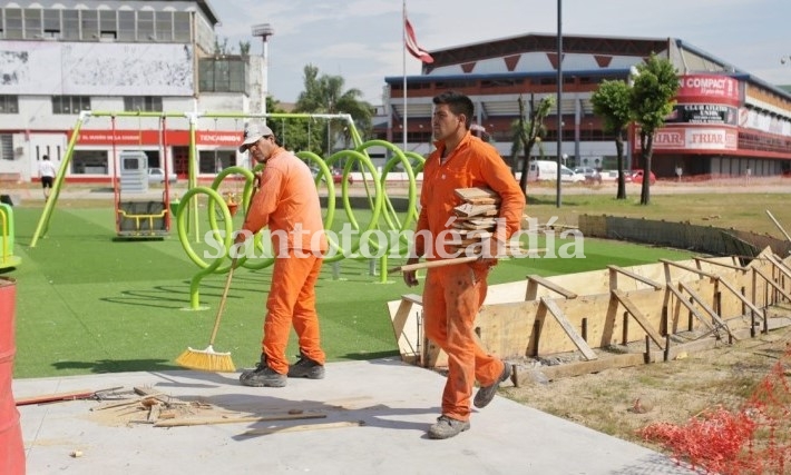 La obra de de avenida Freyre estará concluida a fines de marzo.  (Foto: Municipalidad de Santa Fe)