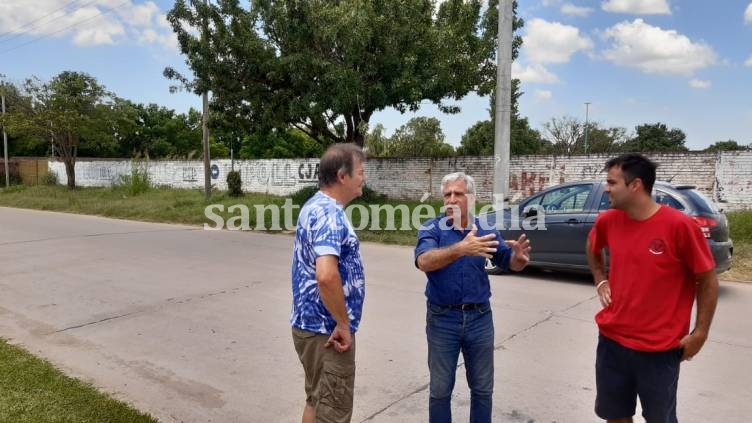 El concejal Fernando Alí solicita mejoras en la manzana del CEF N° 33