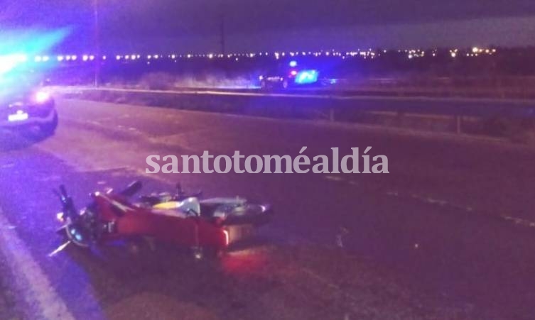  Motociclista santotomesino fallecido en la Circunvalación Oeste