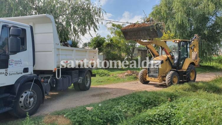 El “Plan de Acción” del Municipio llegó a barrio San Martín durante el fin de semana