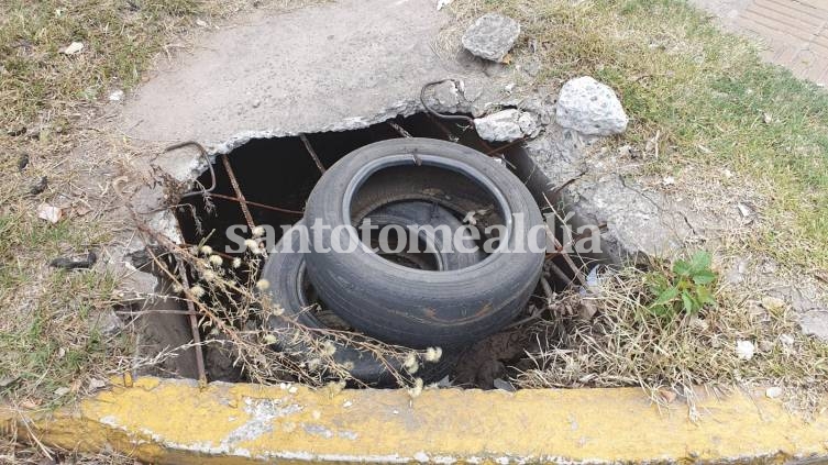 Boca de tormenta en Luján y General López. (Foto: Prensa FIDR)