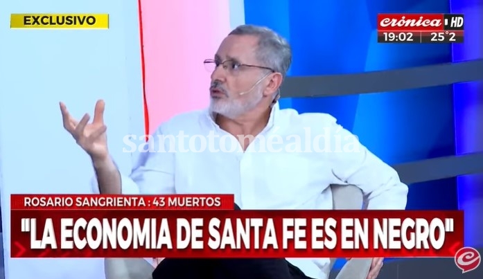 Escandalosas declaraciones del ministro de Seguridad en un programa de TV nacional