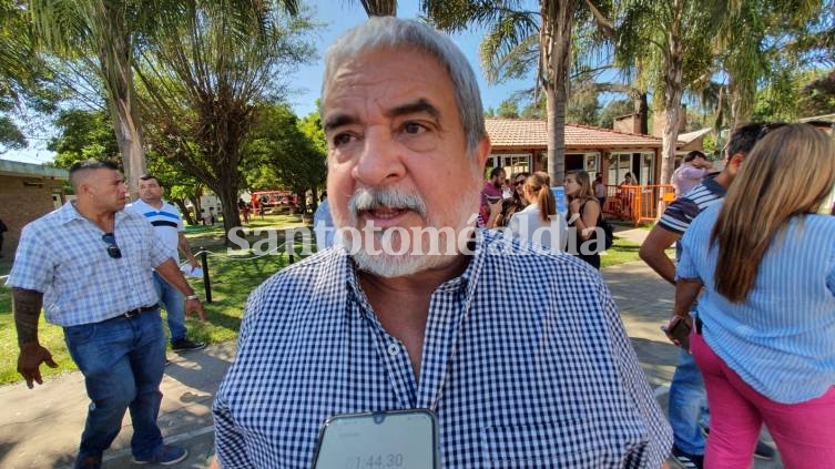 José Luis Aranda, vicepresidente comunal de Sauce Viejo. (Foto: Santotomealdia)