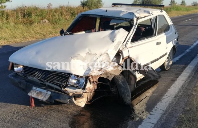 Falleció un motociclista en la Ruta 11, a la altura de Barrio Caima