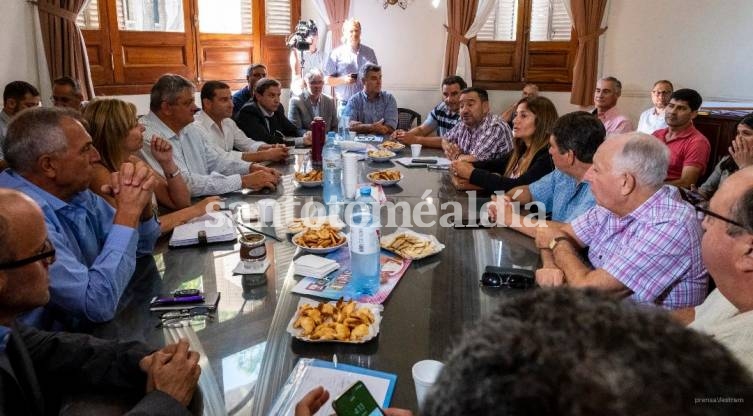 Se realizó la primera reunión de la paritaria municipal