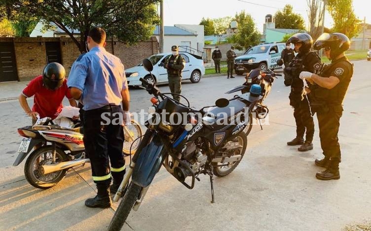 Solo durante el día de ayer, trasladaron a 42 personas que incumplieron las normas de la emergencia