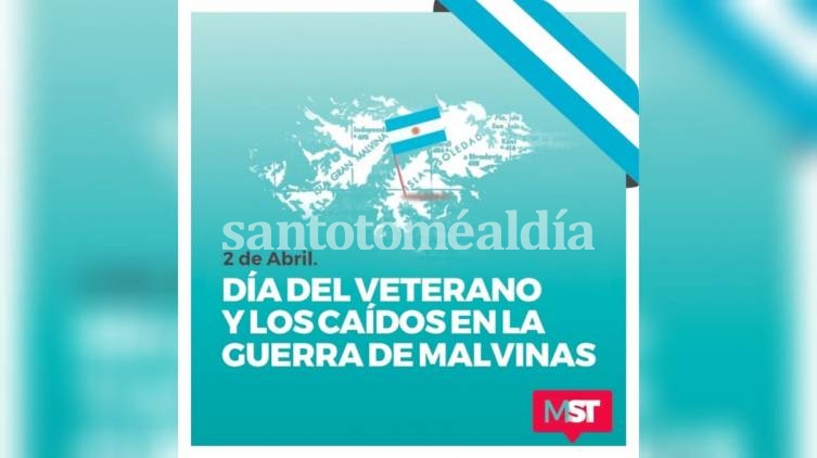 El Municipio rinde homenaje a los veteranos y caídos en la Guerra de Malvinas