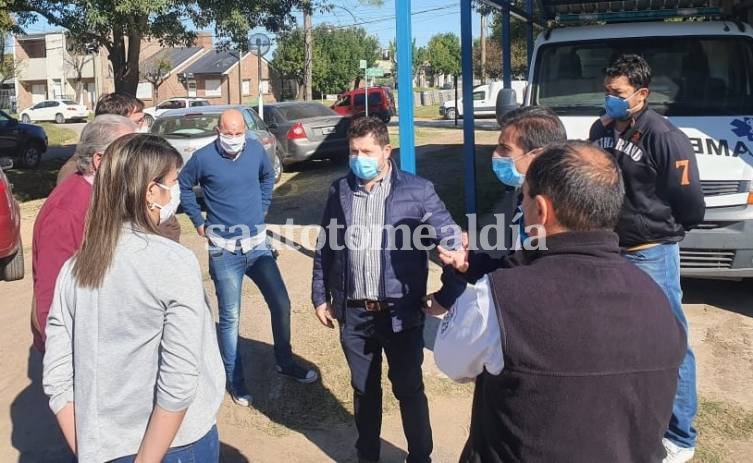 Marcos Castelló coordina el armado de los Centros de Aislamiento del departamento La Capital.