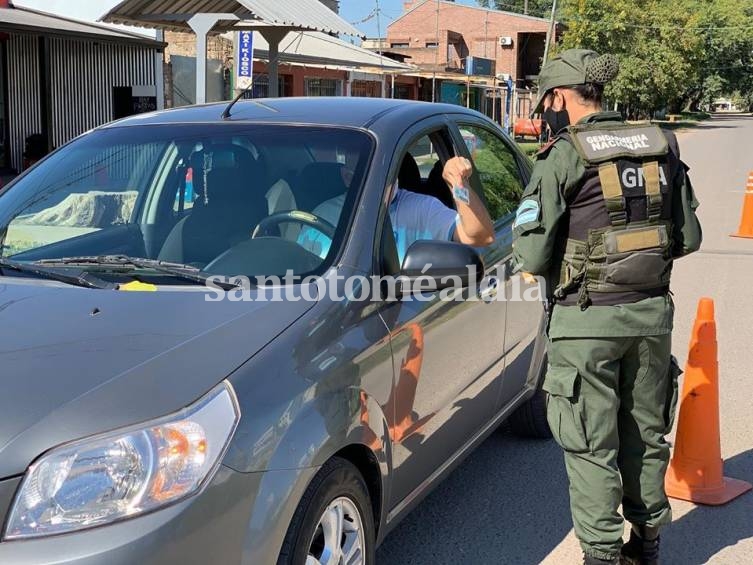 Los operativos cuentan con el apoyo de Gendarmería Nacional.