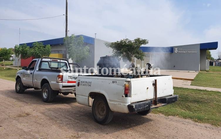 El Municipio retomó la fumigación en los barrios para prevenir el dengue