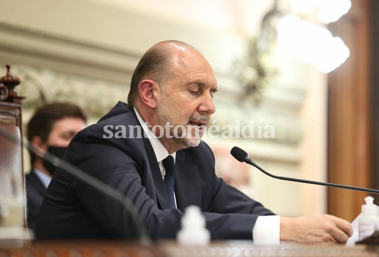 El gobernador Omar Perotti abrió el 138° periodo legislativo de la provincia de Santa Fe.