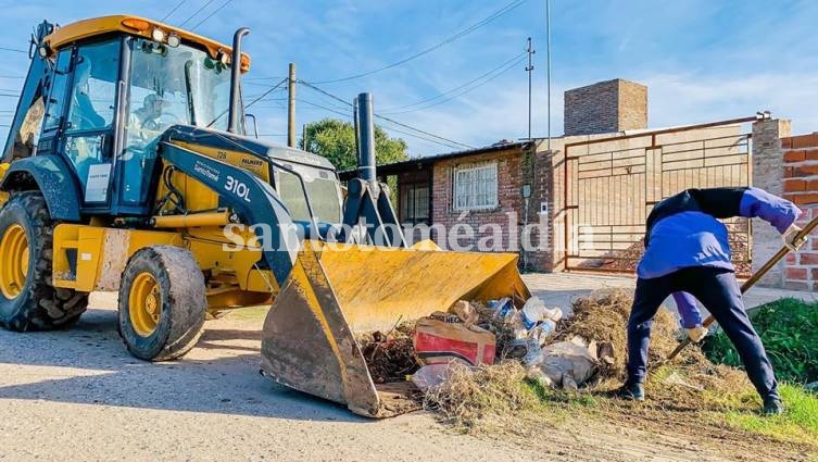 El Municipio retoma los operativos especiales de limpieza en los barrios