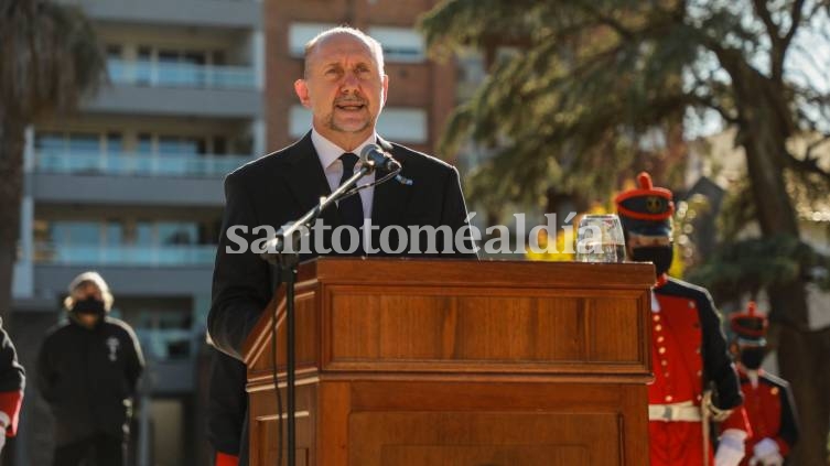 Perotti: “Hoy el heroísmo es la solidaridad. Nadie se salva solo, todos somos y hacemos la patria”