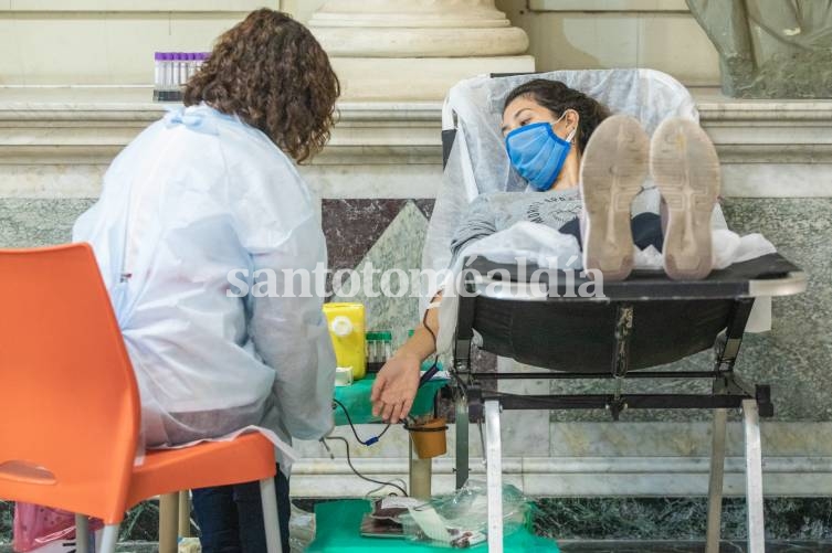 La UNL fue sede de una nueva y exitosa jornada de donación de sangre