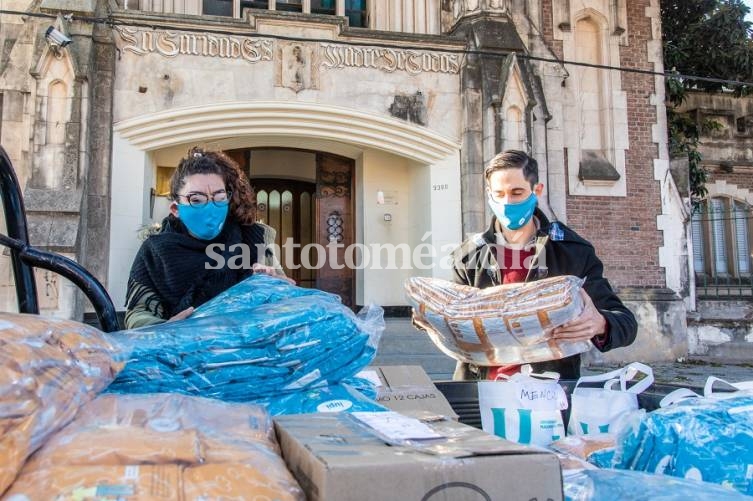 La Universidad Nacional del Litoral entregó 4 mil raciones de alimentos a organizaciones sociales