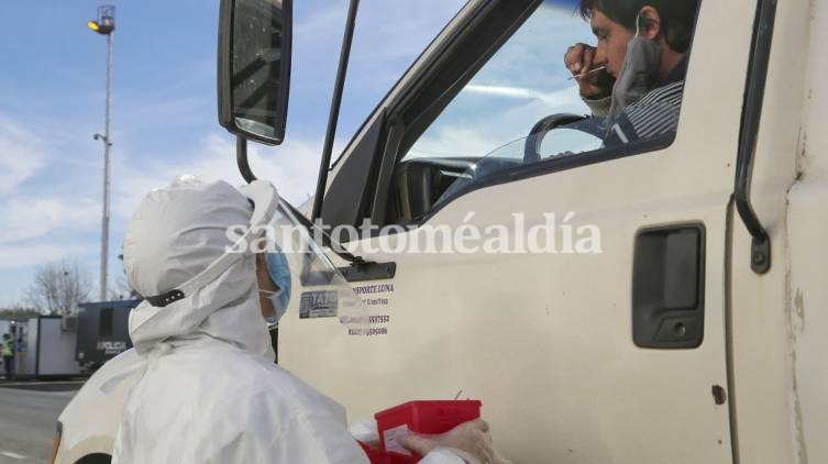 Se realizaron 3.200 test de olfato en las últimas 24hs en el ingreso al peaje de General Lagos