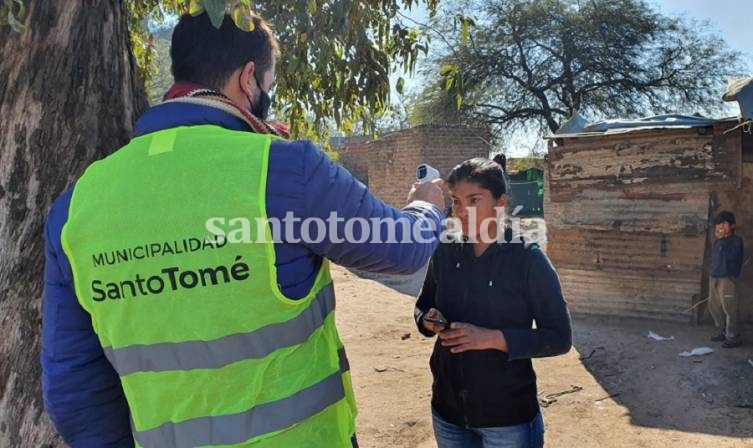 Este miércoles el trabajo territorial se lleva adelante en barrio Costa Azul.