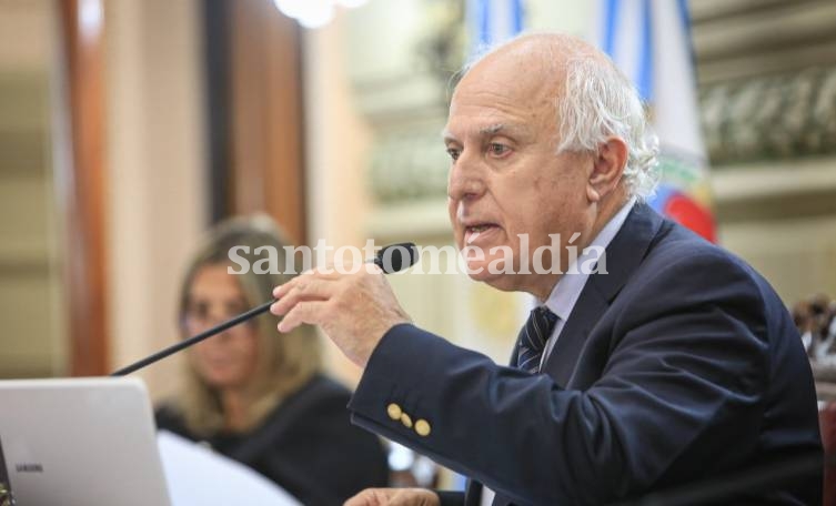 Internaron a Miguel Lifschitz tras contraer coronavirus