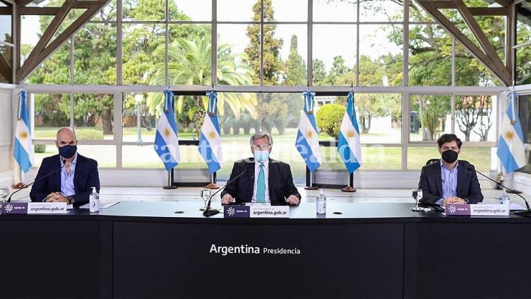Fernández anunciará cómo continúa el aislamiento social, junto a Kicillof y Rodríguez Larreta