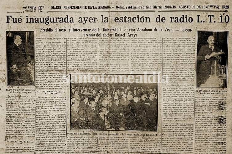 LT10: la radio de la UNL cumple 89 años