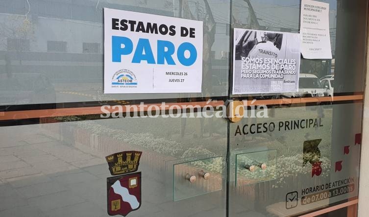 Municipales resolvieron un nuevo plan de lucha de 48 y 72 horas