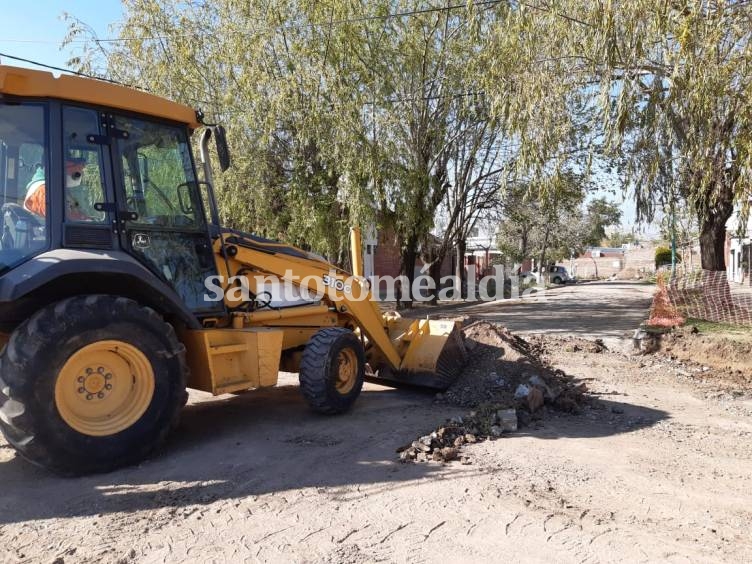 Se reanudó la obra de pavimento flexible en 27 cuadras