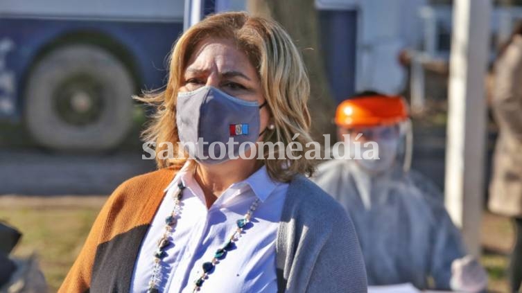 La ministra de Salud de Santa Fe recibió el alta