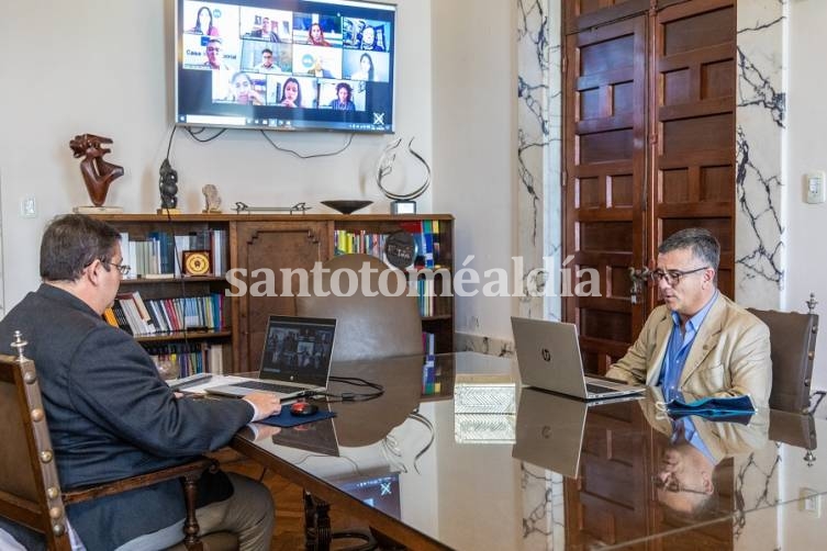 La UNL dio la bienvenida a los y las intercambistas de movilidad virtual