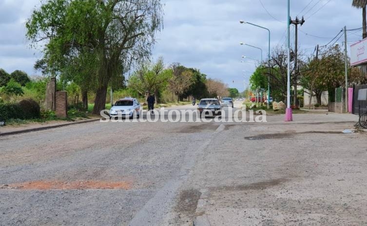 Empresarios y comerciantes del sur de la ciudad reclaman la pavimentación de calle Richieri