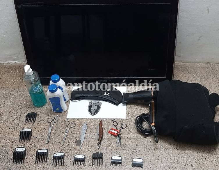 Detuvieron a un joven que robó una barbería en Candioti al 3200