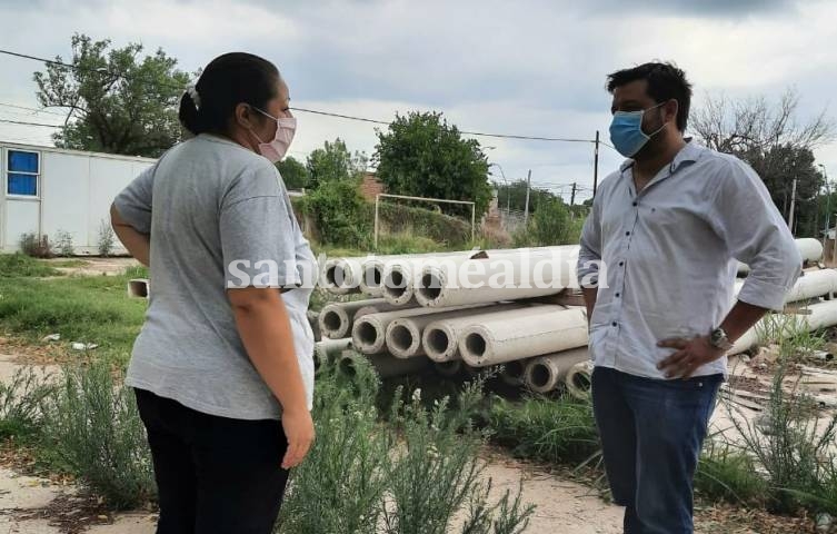 Alvizo: “Destacamos la decisión política del gobierno de la Provincia de continuar las obras del Plan de Hábitat”