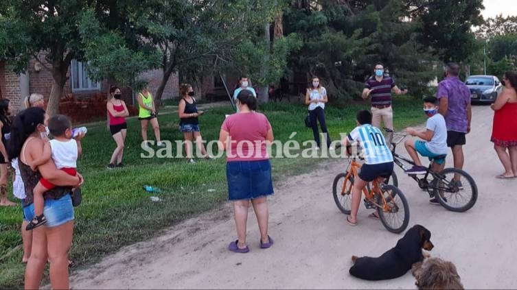 Pedido por falta de agua en Villa Adelina Este