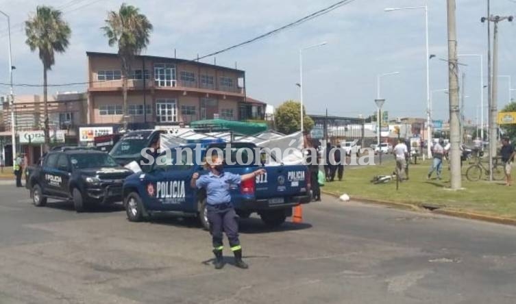 Accidente fatal en Luján y Ruta 19: una ciclista murió tras ser embestida por un camión