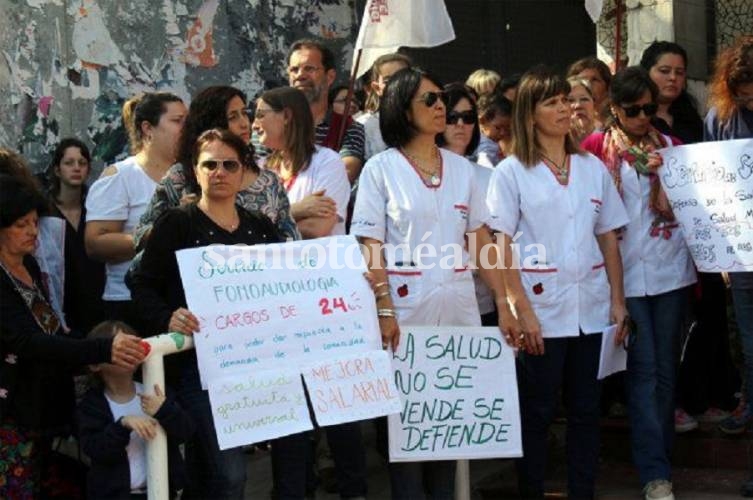 Profesionales de la salud anunciaron un paro por 48 horas