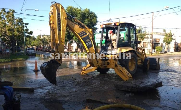 Posible merma en la presión del suministro de agua potable en el sector abastecido por el tanque Central